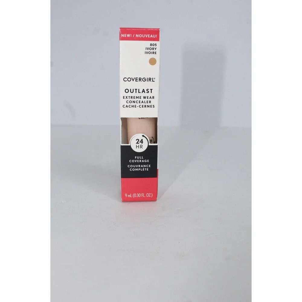 COVERGIRL‎ Outlast Extreme Wear Concealer 24HR Full Coverage 800 Fair Ivory .3oz